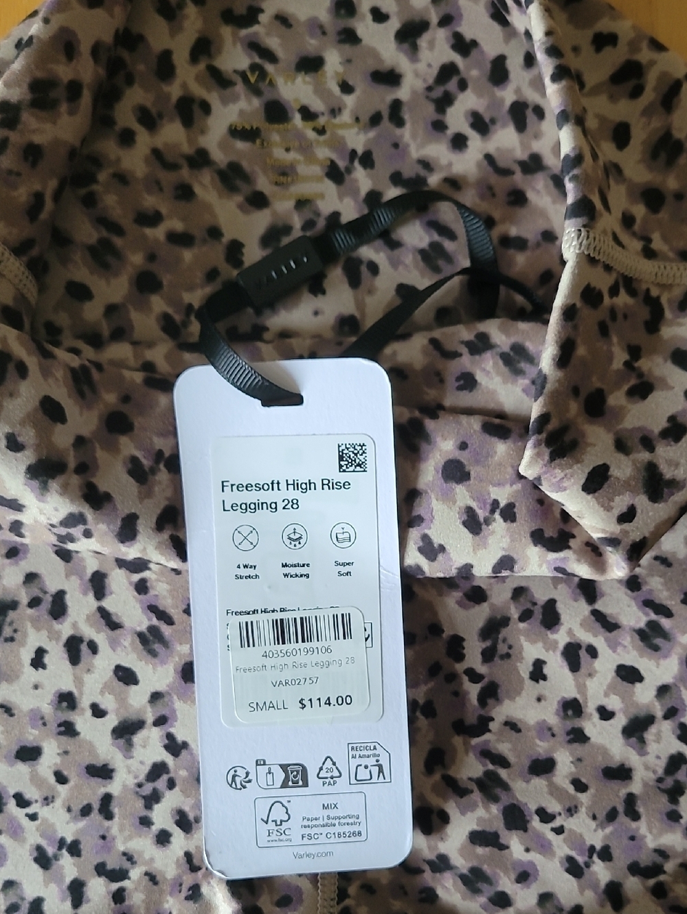 VARLEY Freesoft High-Rise 28" Leggings - Picture 4 of 10